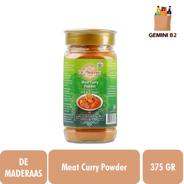 

De Maderaas Meat Curry Powder / Bubuk Kari 375 gr