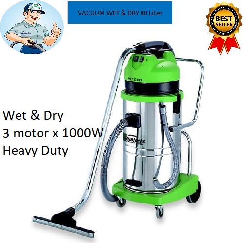 Vacuum Wet and Dry 80 Liter