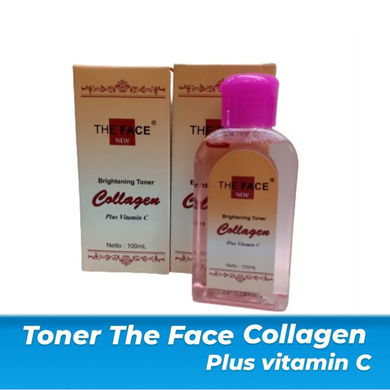 TONER THE FACE COLLAGEN BPOM ( ISI.100ml