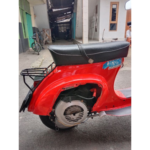 BACKRACK VESPA PTS RAK BELAKANG VESPA SMALLFRAME PTS SPECIAL DARLING SUPER SPRINT