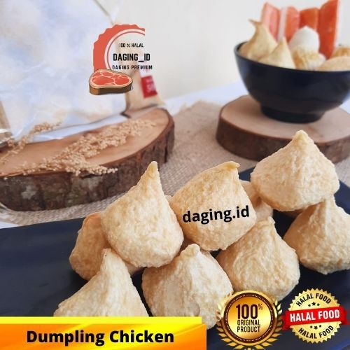 

Fish Dumpling Chicken Keju (Paket Steamboat / Suki /Shabu-Shabu) 250 gr GRATIS MASKER 1 PCS