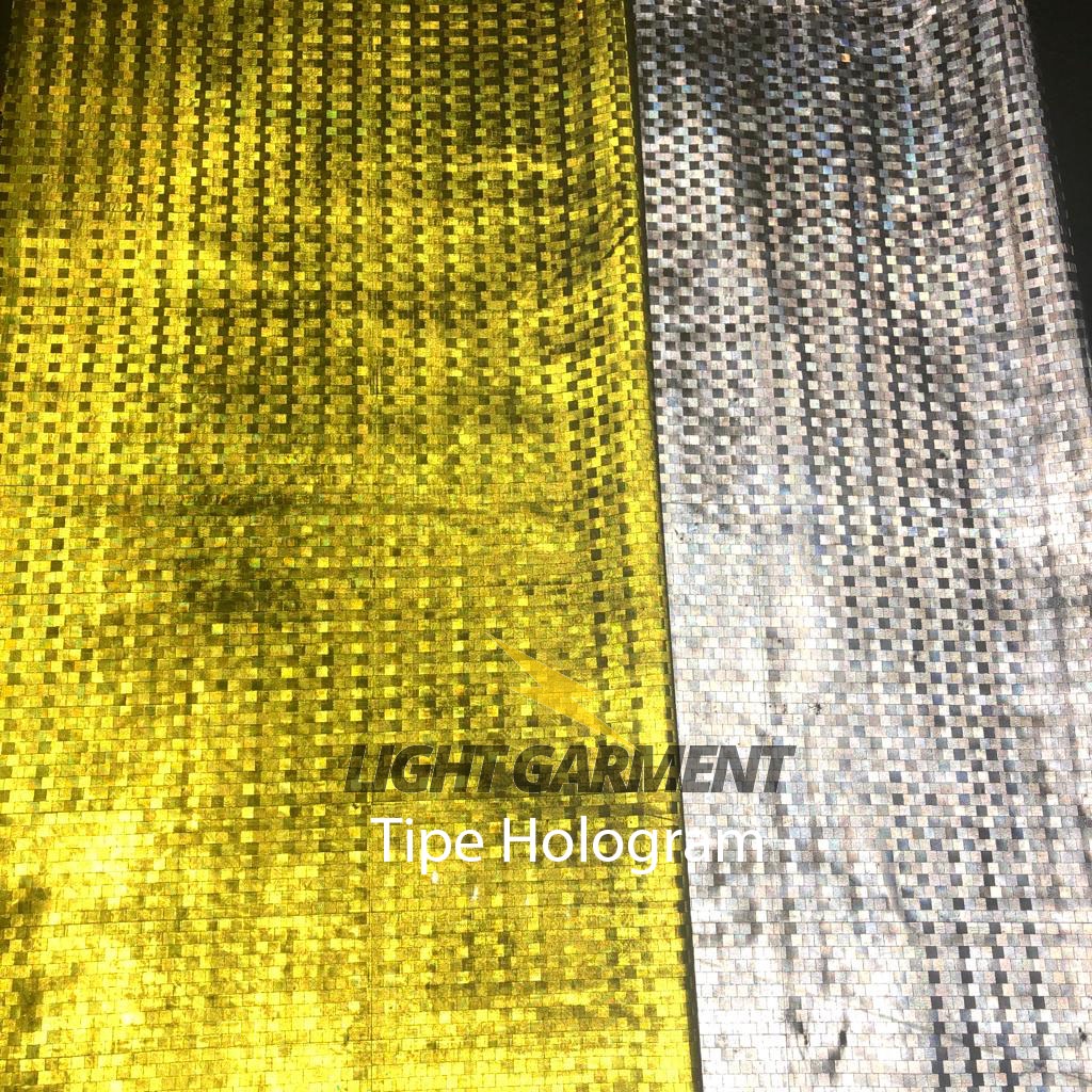 Scotchlite / Scotlight PVC tipe Holo per lembar lebar 50x50 cm / Skotlet Reflektif Reflektor Pemantul Cahaya Scotlite Reflective Sheet