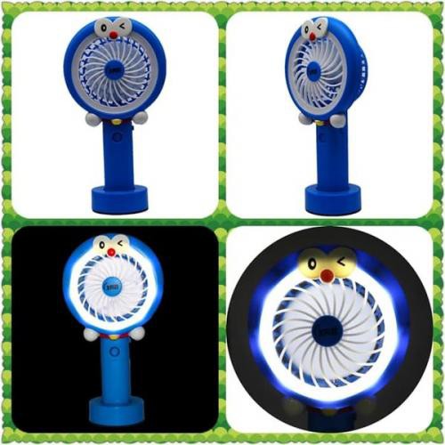 Fan mini LED KT Kipas angin Portable led glitter air Kipas ngin tangan