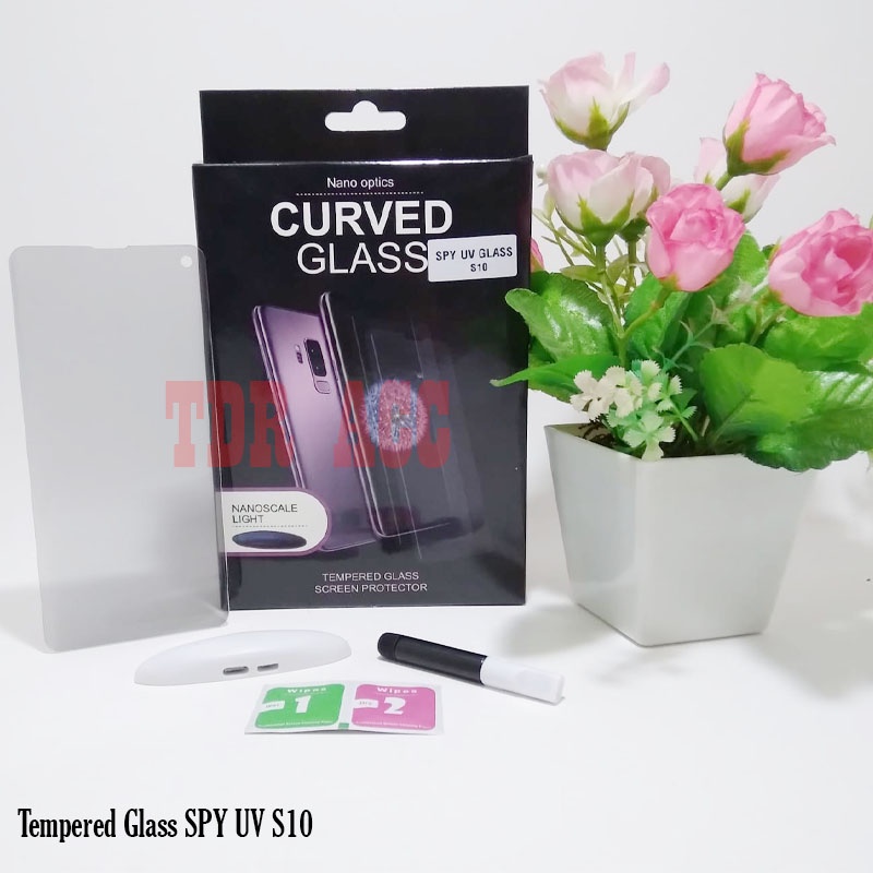 Uv Spy - Tempered Glass Samsung Note 8 Note 9 Note 10 Note 10 Plus Note 20 Note 20 Ultra Anti Spy Uv Glass Full Cover