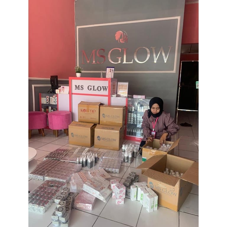 MS GLOW ALL PAKET WAJAH / MS GLOW PAKET WAJAH ORIGINAL / MSGLOW SKINCARE BPOM / CREAM PEMUTIH WAJAH