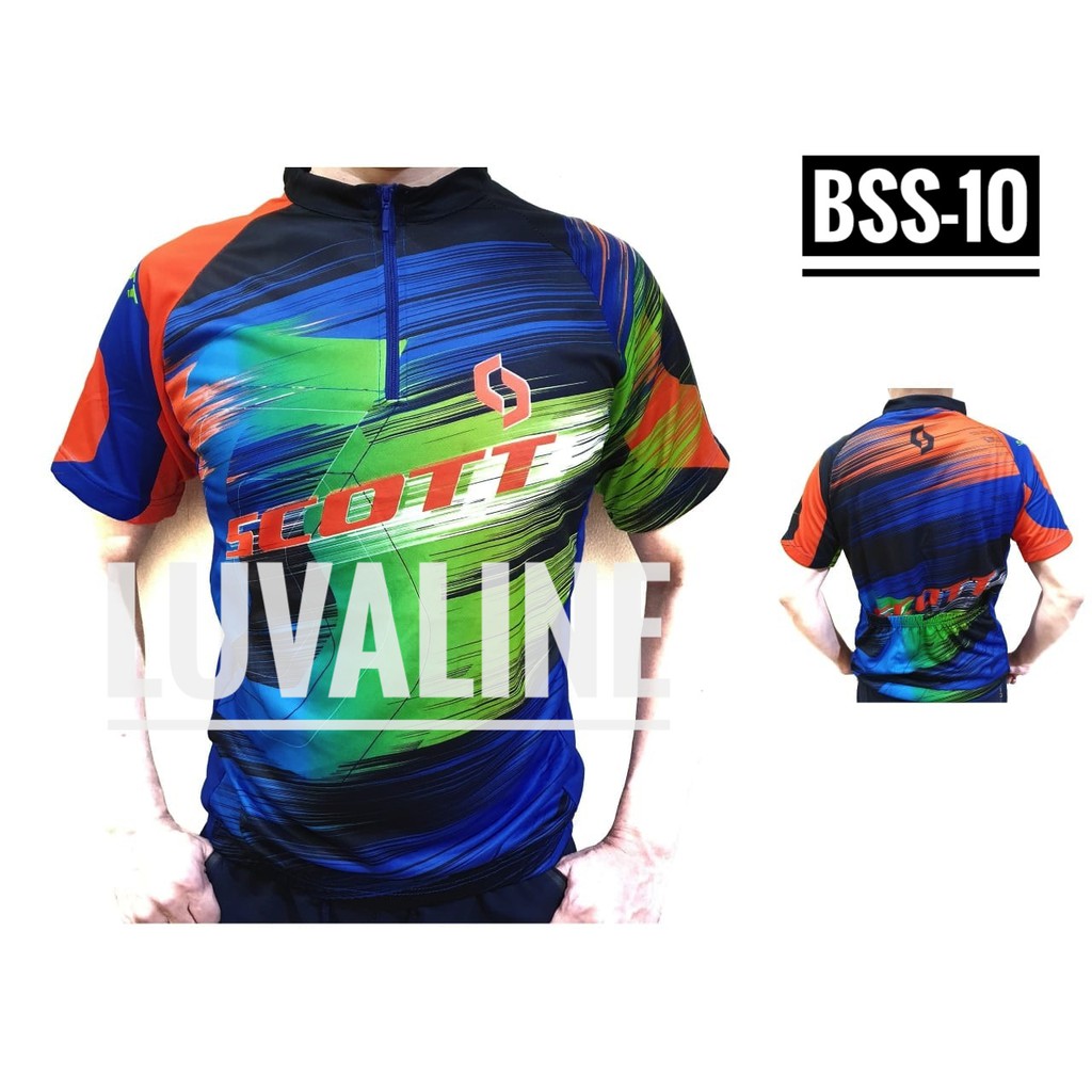 JERSEY SEPEDA BAJU SEPEDA LENGAN PENDEK BSS  JERSEY MOTOR CROSS BAJU JERSEY SEPEDA