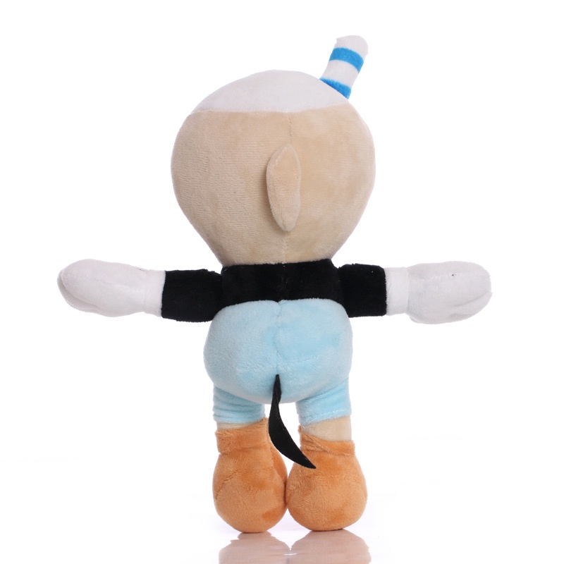 1pc Boneka Plush Karakter Game Cuphead Mugman Ms. Chalice Cuphead Bahan Lembut Untuk Hadiah Ulang Tahun