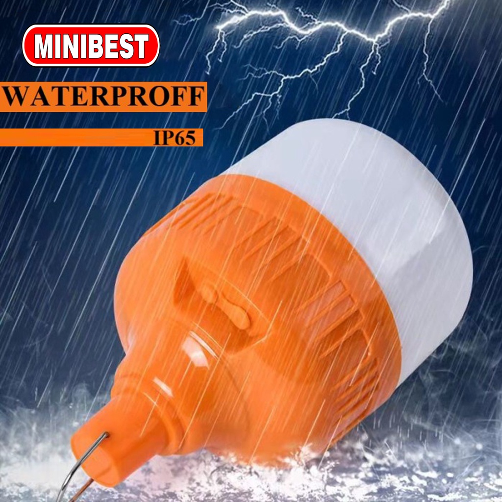 [MB] Lampu Emergency Bulb LED Indoor Outdoor Rechargeable - Lampu Darurat LED Bulb