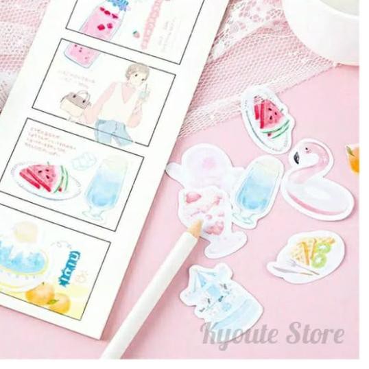 

☃ Sticker Deco Soft Food Dream Scrapbook DIY Bujo Planner Diary ➾