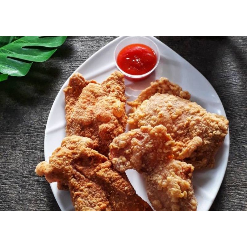 

kulit ayam crispy