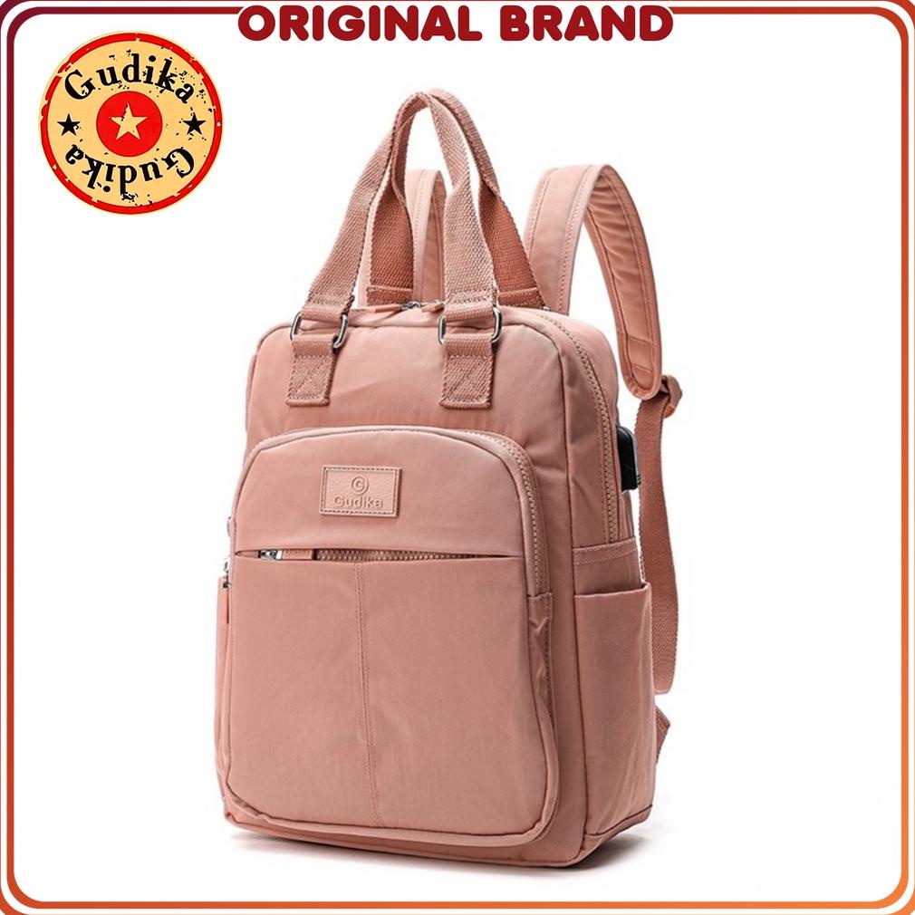 Gudika - Tas Ransel Bisa Muat Laptop 14 Inc Dengan Usb Port 5206 ,,.