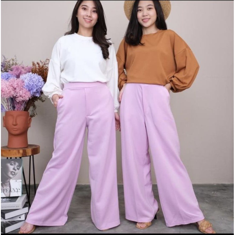 KULOT SCUBA PREMIUM / CELANA KULOT WANITA / CELANA KULOT TERMURAH / KULOT OOTD