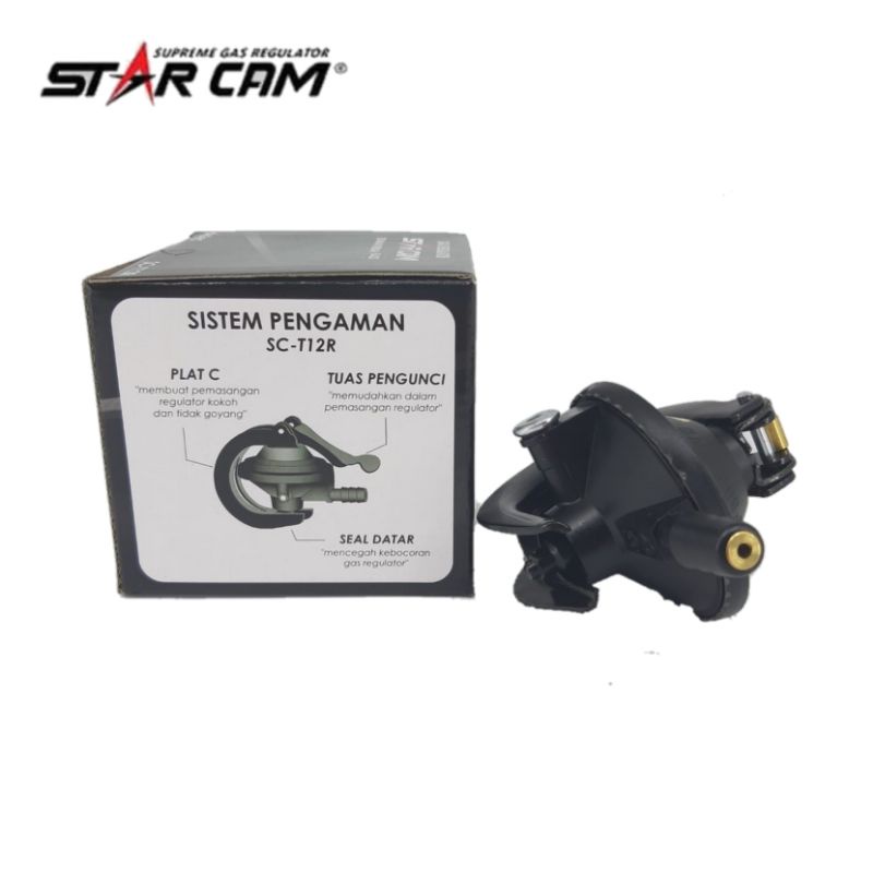 Regulator gas starcam SC-23s SC-T12R Tekanan Rendah Non Meter