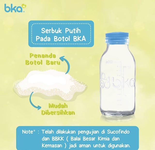 BKA - Botol Kaca Asi 8pcs