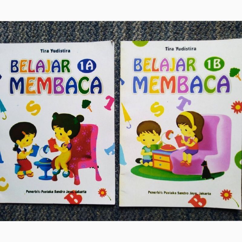 Jual Buku Belajar Membaca 1a Dan 1b Ank TK Dan SD Indonesia|Shopee ...