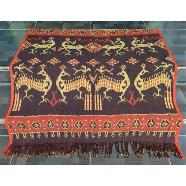 Tenun Blangket full Motif(merak)