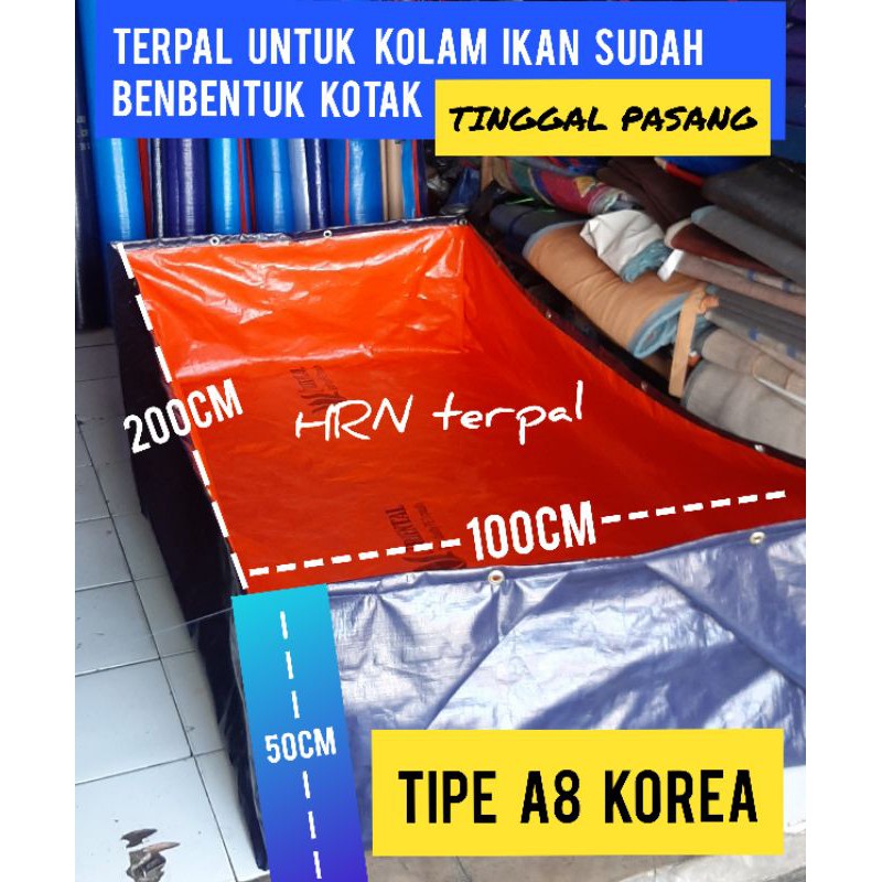 TERPAL UNTUK KOLAM IKAN