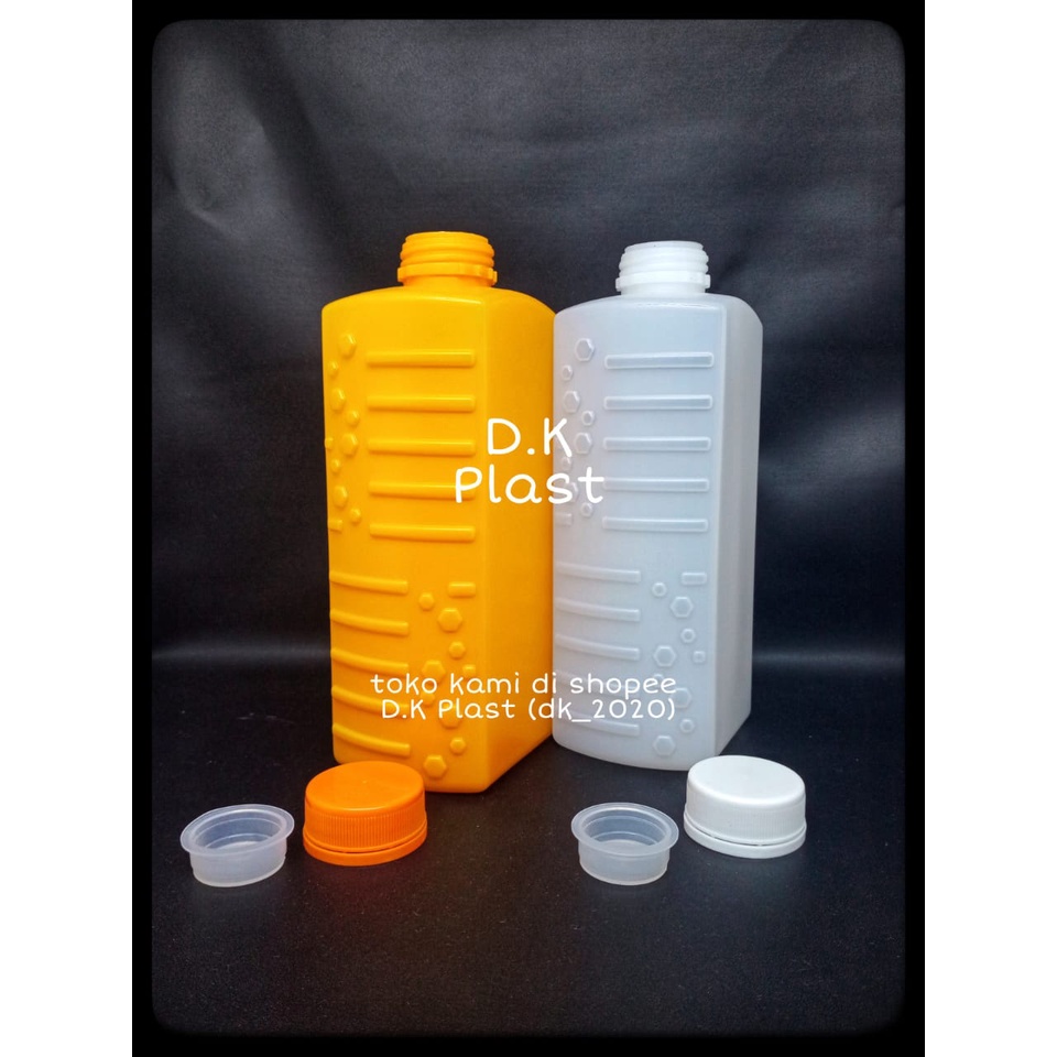 Botol Madu Tawon 1 Liter ISI 10PCS / Botol Madu 500ml ISI 12 PCS / Jerigen Madu 1 Liter 500ml FOOD G