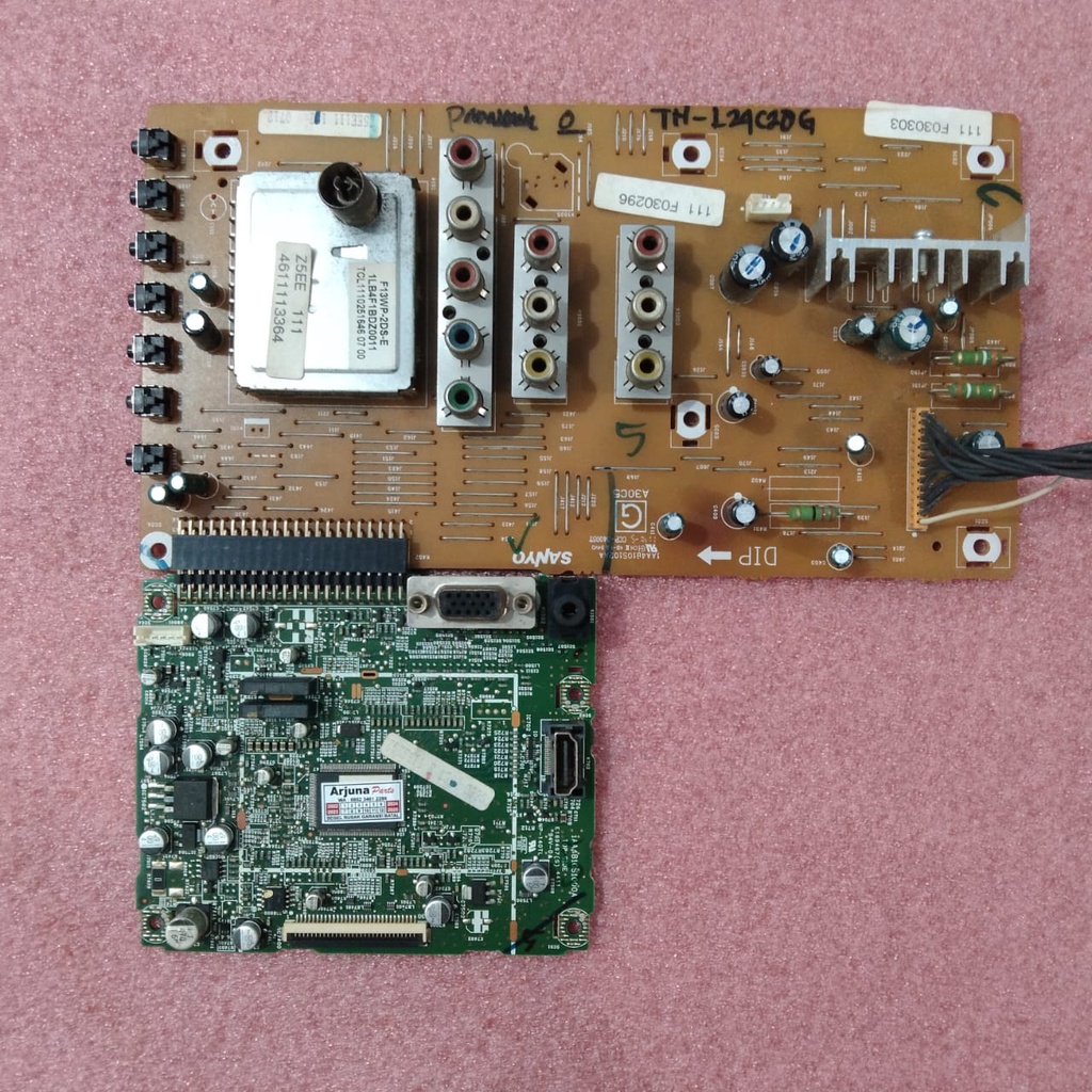 MB PANASONIC TH L24C28G MAIN BOARD TV  PANASONIK TH L24C28G