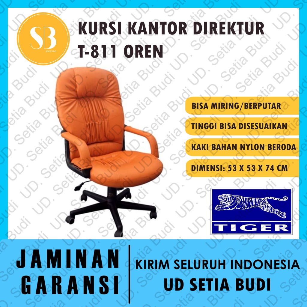 Kursi Kantor Direktur Hidrolis Tiger T-811