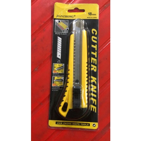 

Cutter knife / pisau pemotong kertas merek Jianzhong