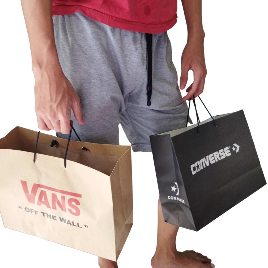 

♛ PAPER BAG VANS CONVERSE ☛