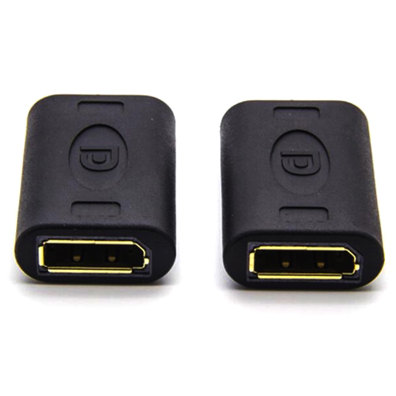 Adaptor Konektor Ekstensi DP Ke DP displayPort female Ke female AF / AF