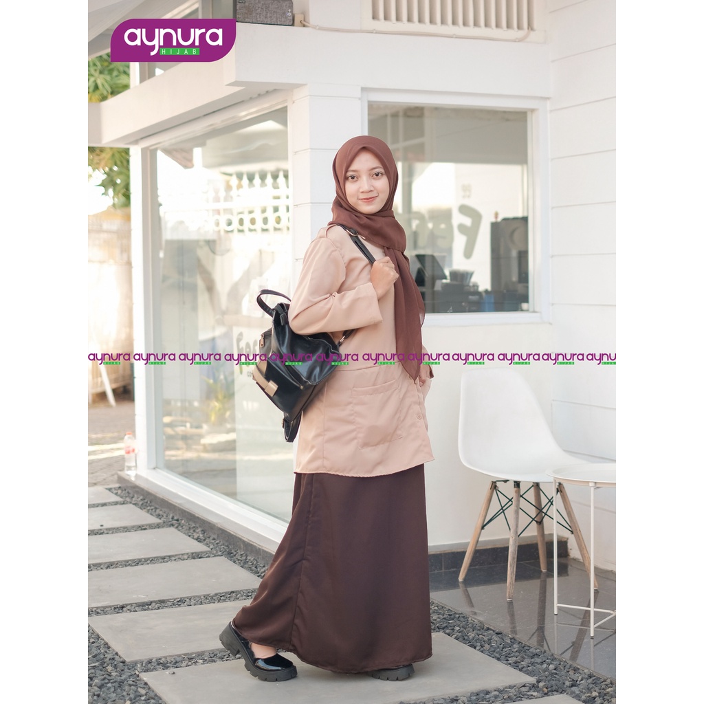 Seragam PDH Pramuka Bahan Twist Premium Gamis Pramuka Guru