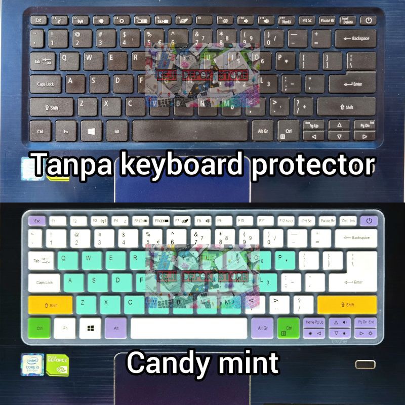 Keyboard Protector Acer Swift 3 SF314, Day Edition, Swift 5 SF514, swift X, Aspire S13, Aspire 5 14