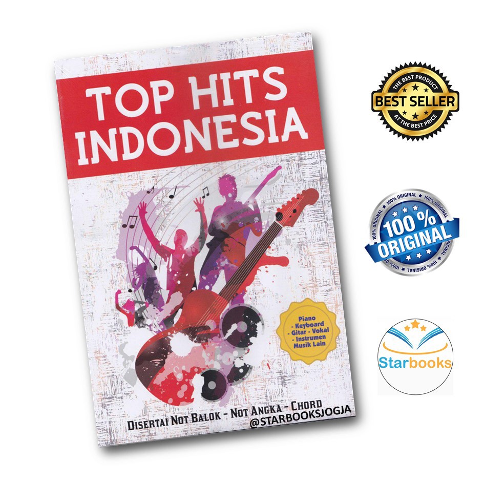 NEW BUKU TOP HITS INDONESIA DG CHORD - CKLIK