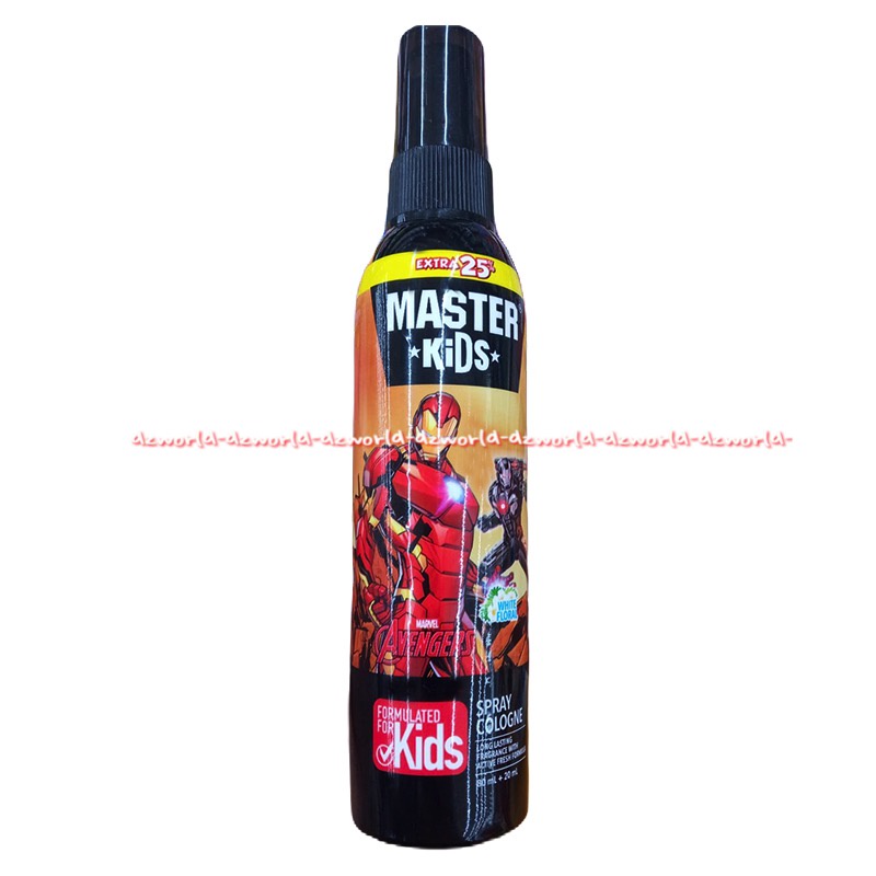 Masterkids Spray Cologne Anak-anak Super Hero Farfum Anak Gambar super Hero Master Kids Anak Anaka