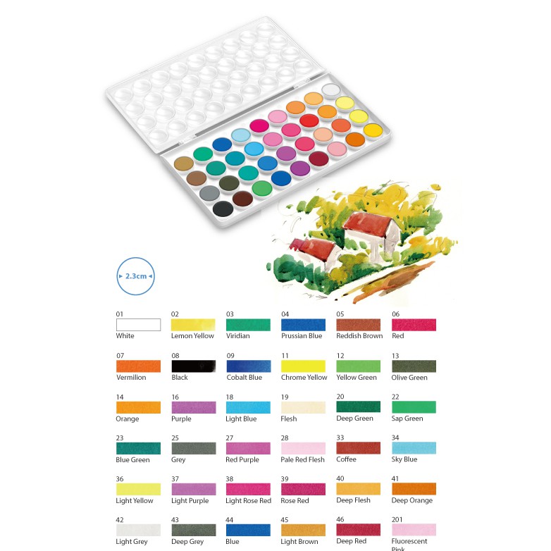 

SIMBALION WATERCOLORS CAKES 36