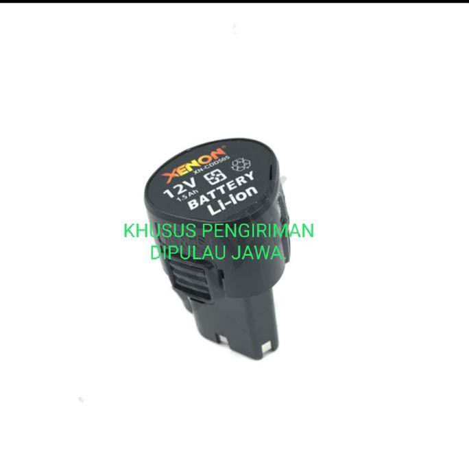 -READY- BATERAI BOR CORDLESS DRILL 12 V XENON CDD505- CDD500.