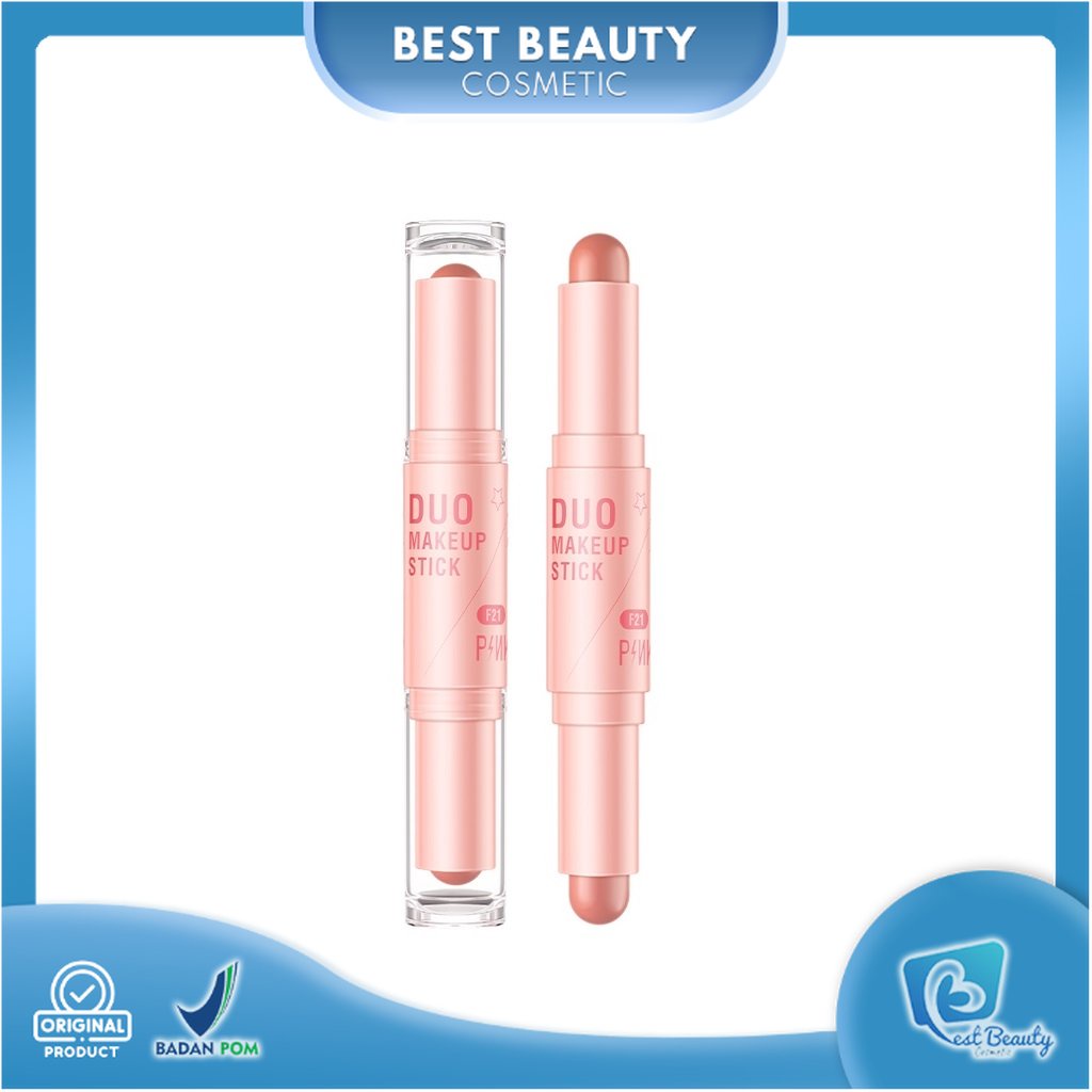 ★ BB ★  PINKFLASH Duo Make Up Stick - Double Shaping Magic Shaping Flicker Honey DUO Makeup Stick Creamy Smooth Highlighter Shimmer - F21