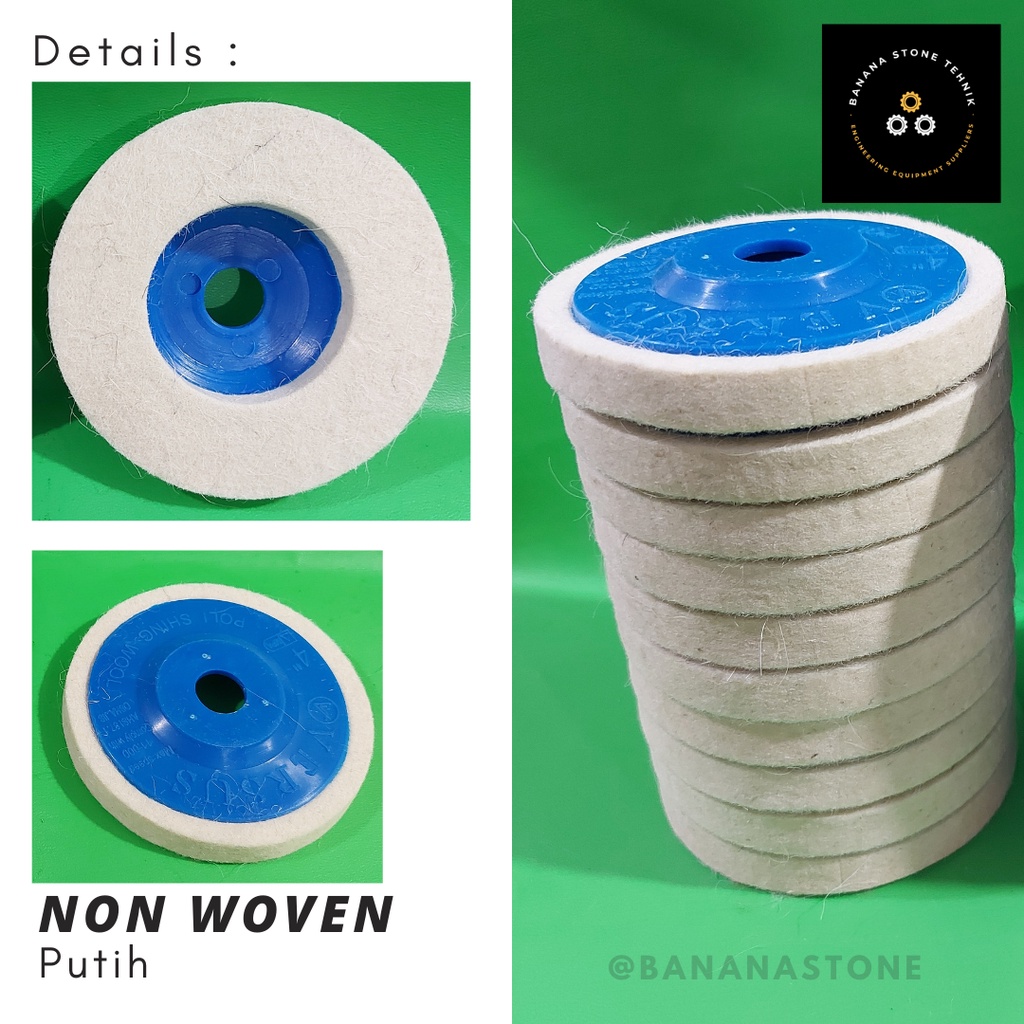 Wool Poles 4" ( Grinding Wool / Sponge Poles 4" )