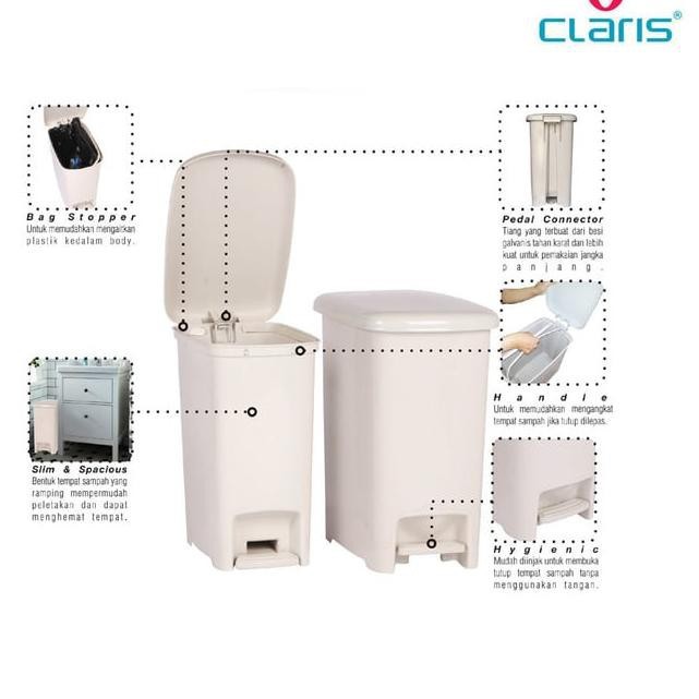 Claris Tempat Sampah Geo Enzo 1162(20Liter)