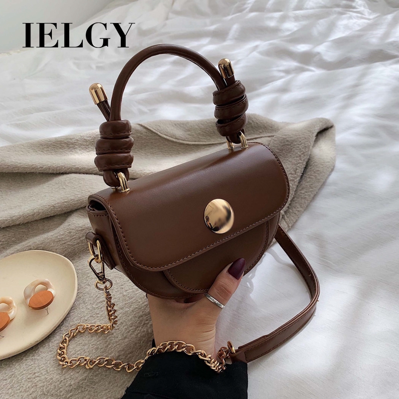 IELGY Tas  Bahu Selempang Gaya Korea Tali Rantai  Bentuk 