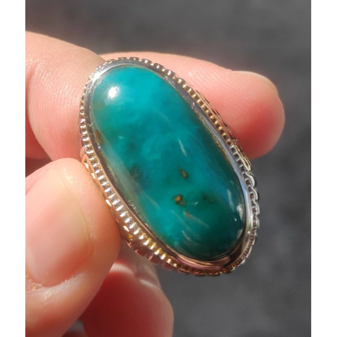 Cincin Batu Akik Bacan Doko