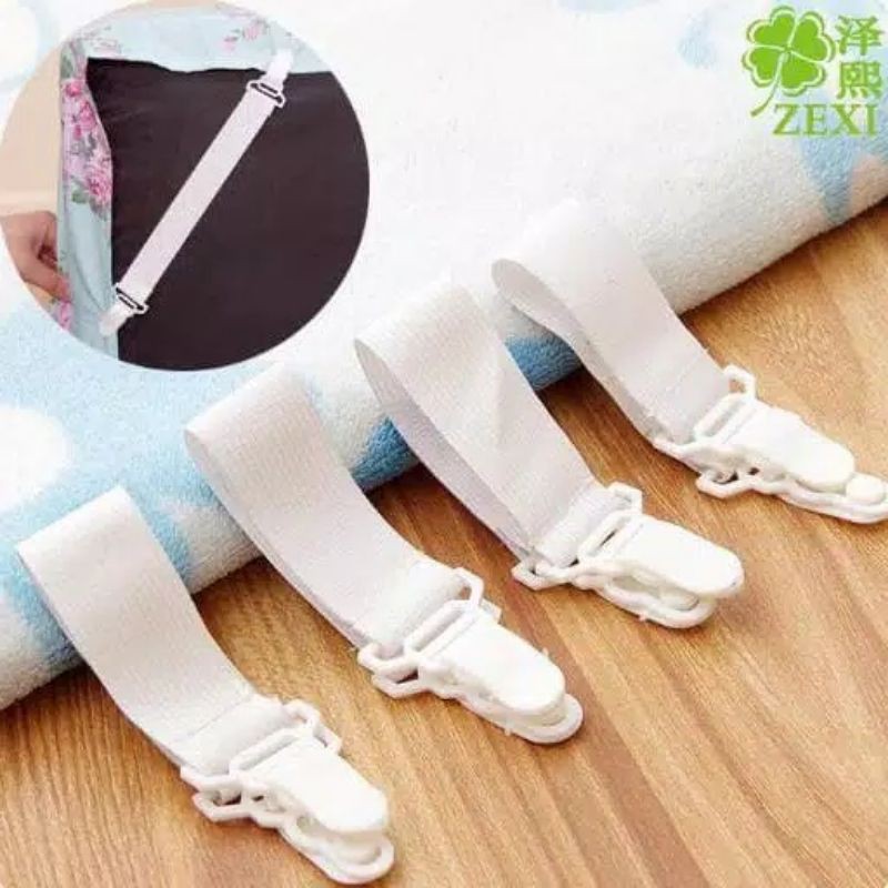 Grippers seet isi 4 alat pengait sprei