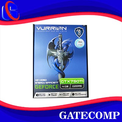 VGA Gaming VURRION GTX 750 2GB DDR5 128Bit GAMING VGA ORI