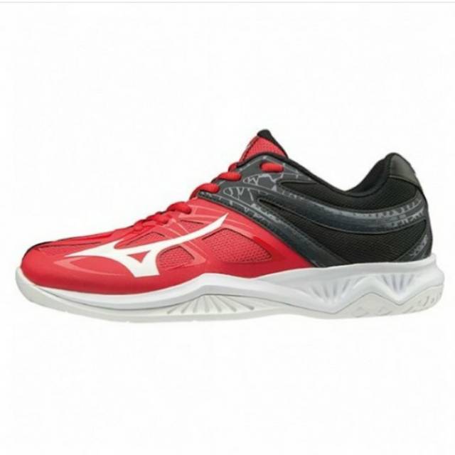 sepatu voli mizuno thunder blade 2 LOW tomato red Original