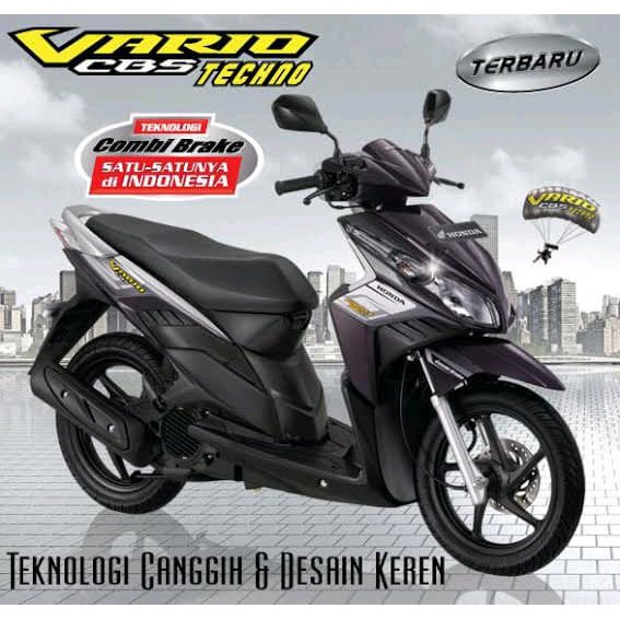 spakbor depan vario 110 techno violet KVB N