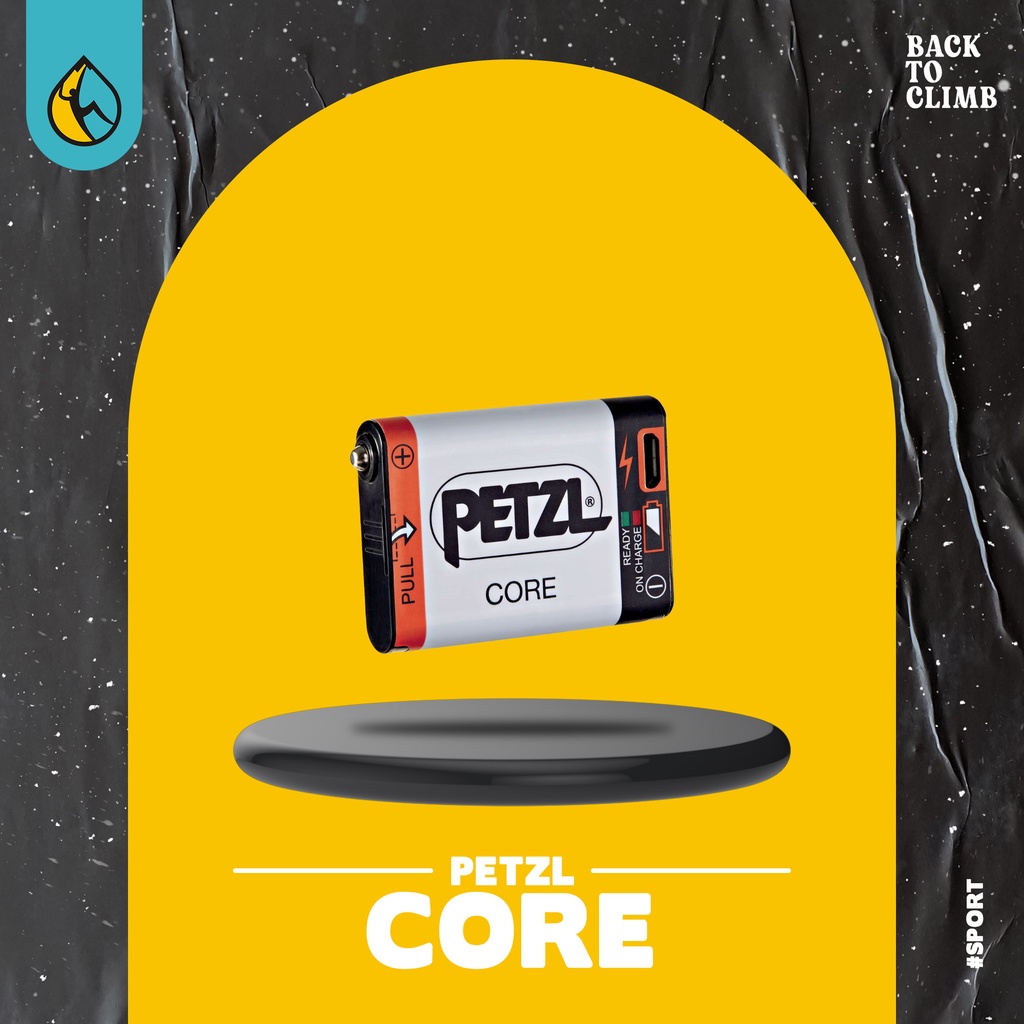 Petzl Core Batrai Headlamp Hybrid Concept Outdoor