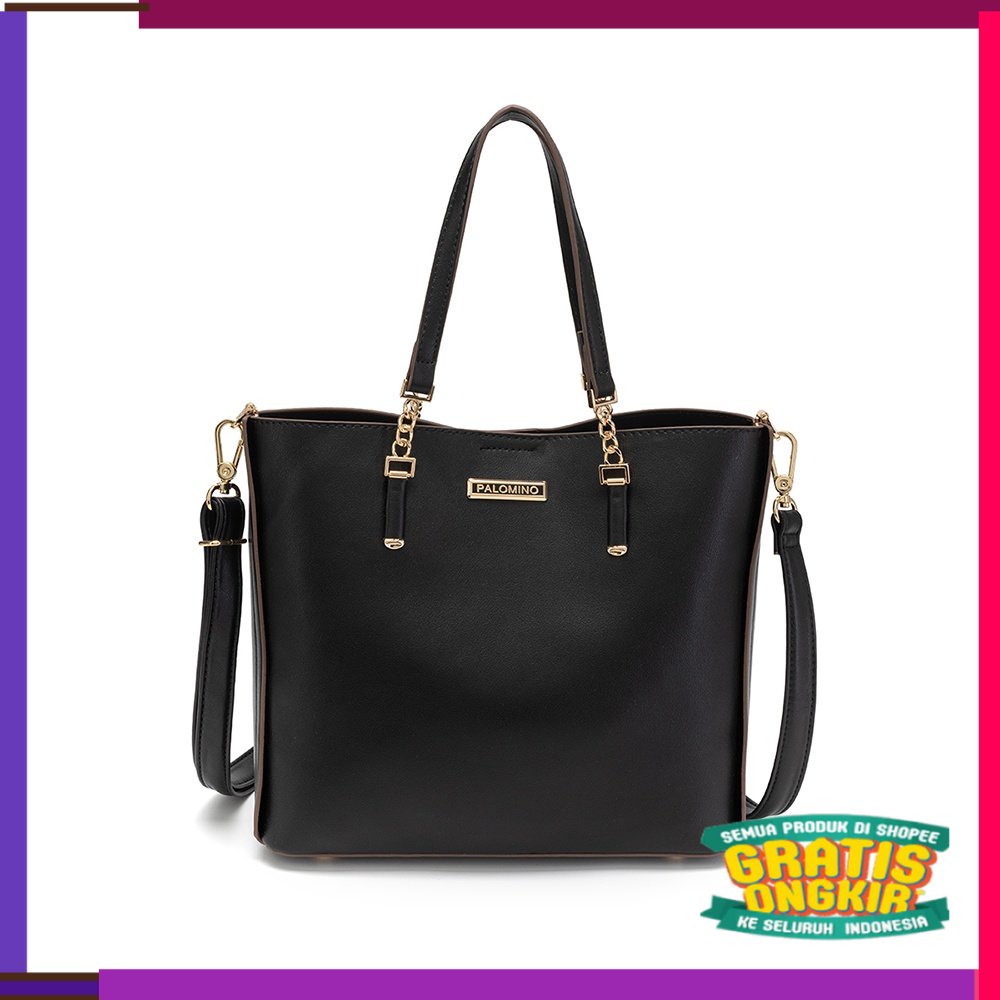 TAS WANITA TERBARU BRAND TERNAMA Palomino Astrid Handbag - Black