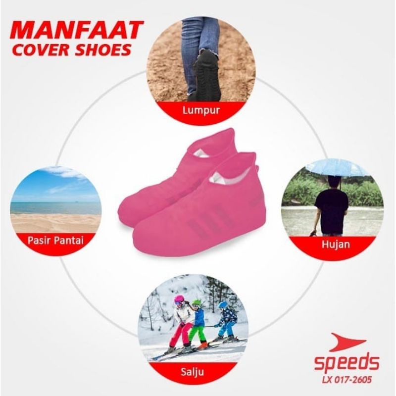 Cover pelindung sepatu/mantel sepatu  yang terbuat dari karet