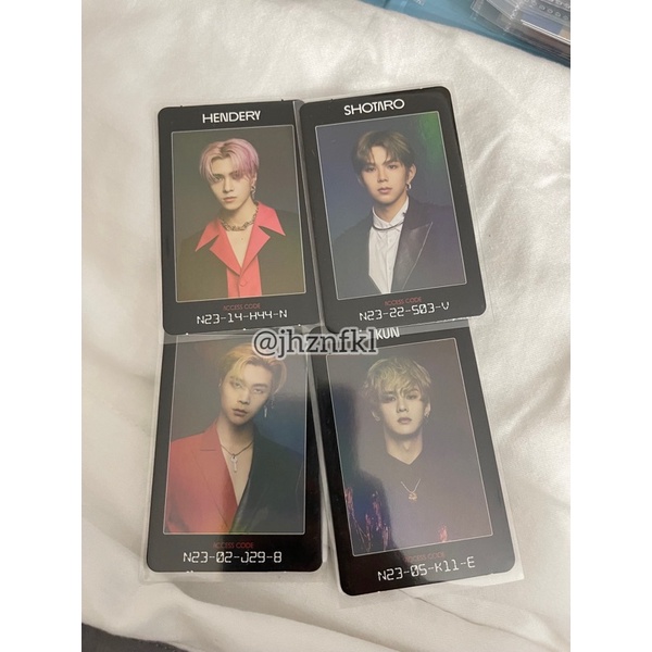 ACCESS CARD NCT RESONANCE 2020 MURAH HENDERY JOHNNY KUN SHOTARO