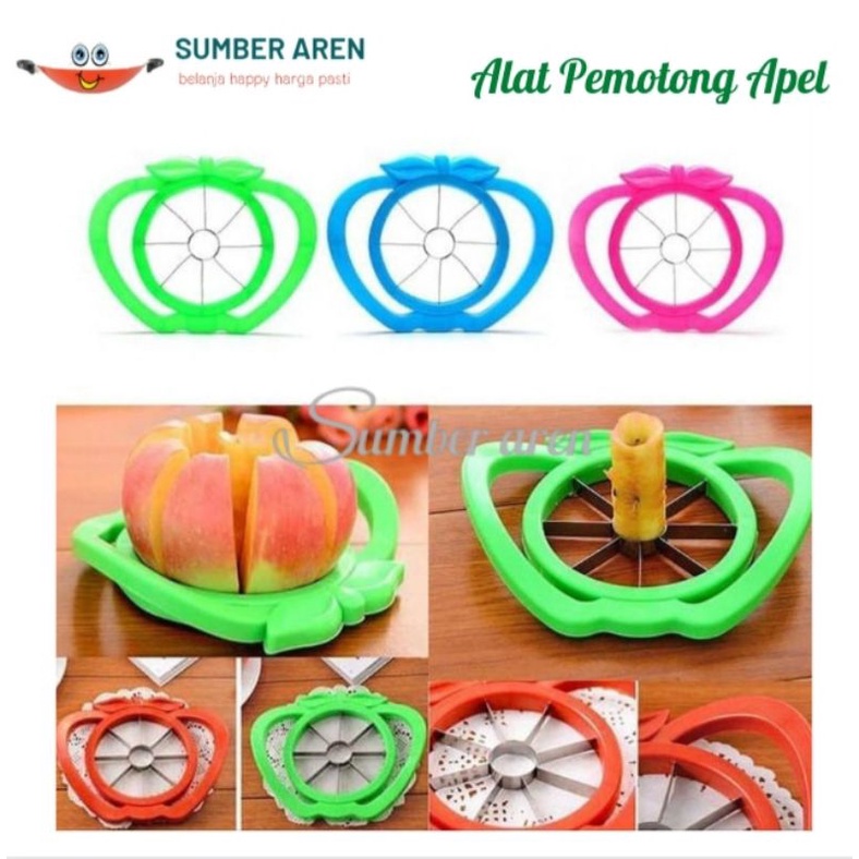 

Alat Pemotong Apel Pemotong Apple Slicer Cutter Pemotong BuahSerbaguna