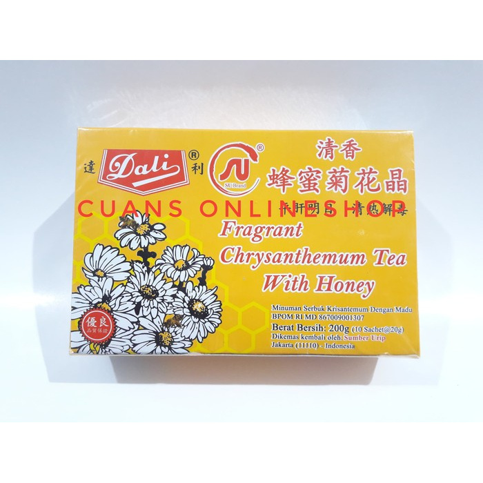 

Dali Chrysanthemum Tea Instant. Teh Bunga Matahari Instant Pack Isi 10