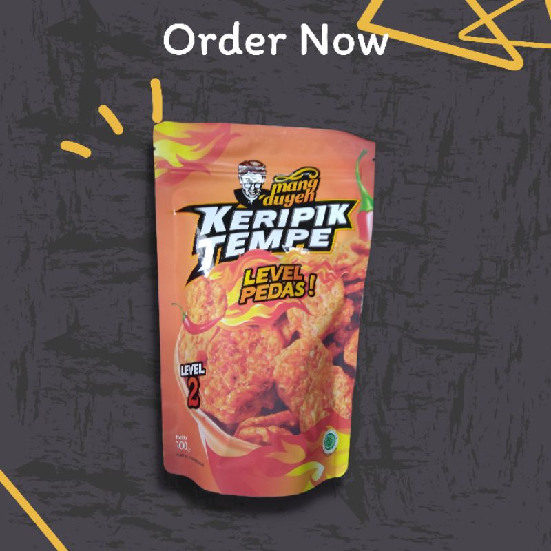 

Keripik Tempe Pedas Level 2