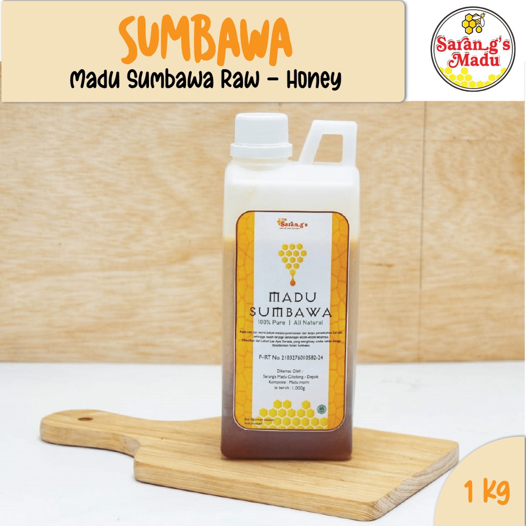 

Madu Murni Sumbawa Asli Raw honey Original 1kg Uji Lab